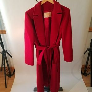Vintage Pendelton Red Wool Coat